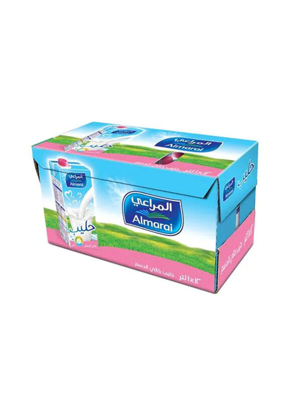 

Almarai Long-life Skimmed Milk, 12 x 1 Litre