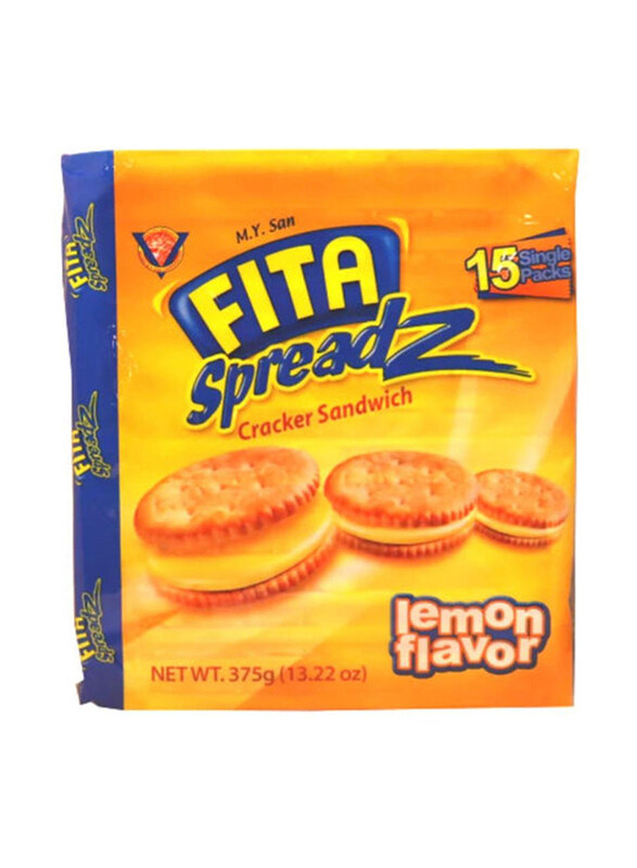 

M.Y. San Fita Spreadz Cracker Sandwich Lemon Flavour, 375g