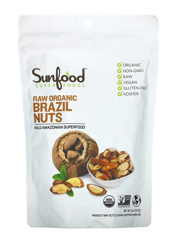 

Sunfood Raw Organic Brazil Nuts, 8oz
