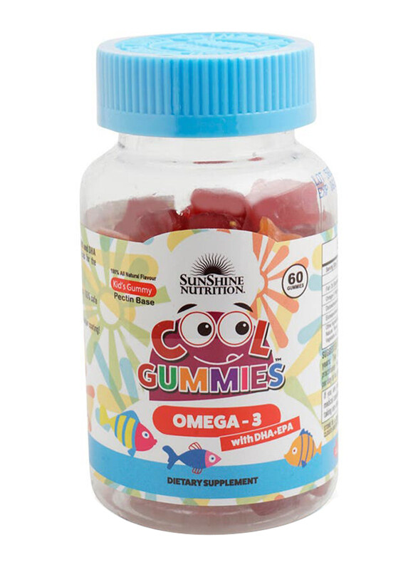 

Sunshine Nutrition Omega-3 Cool, 60 Gummies