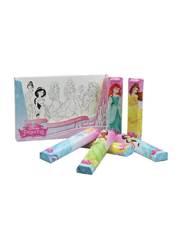 

Disney Princess Milk Chocolate Bars, 6 x 14g