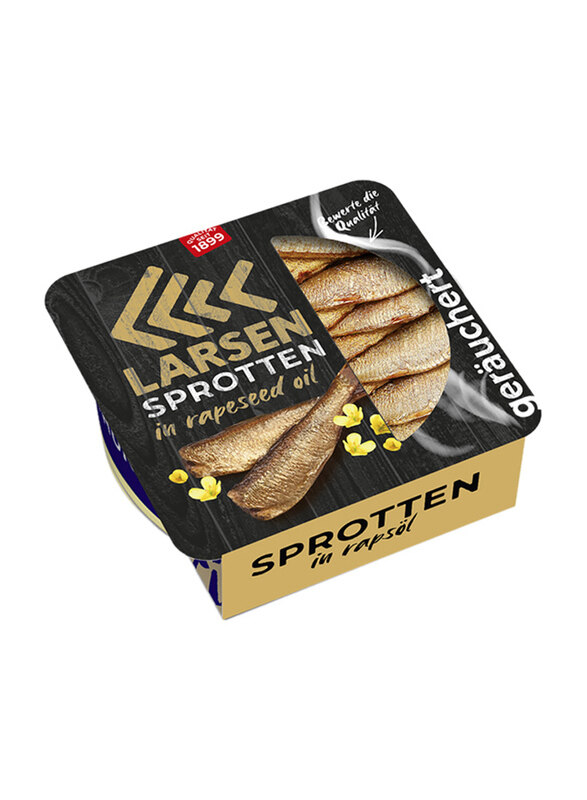 

Larsen Sprats Smoke in Rapeseed Oil, 160g