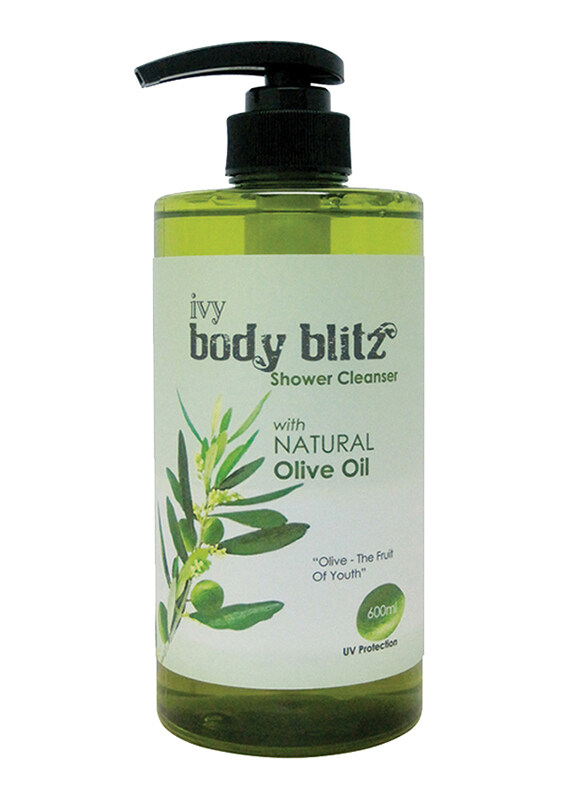 

Ivy Body Blitz Natural Olive Oil Shower Cleanser, 600ml