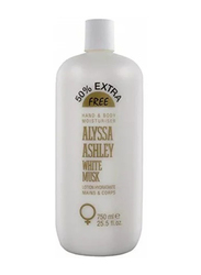 Alyssa Ashley White Musk Body Lotion, 750ml