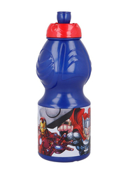 Stor Avengers Sport Bottle, 400ml, Blue