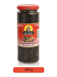 Figaro Sliced Black Olives Pickle, 450g