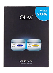 Olay Natural White Day Cream & Night Cream, 50ml