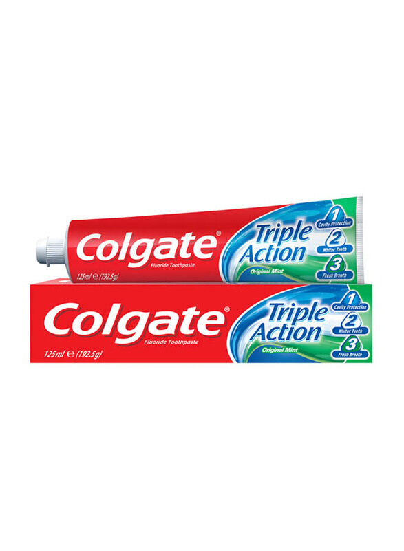

Colgate Triple Action Mint Toothpaste, 125ml