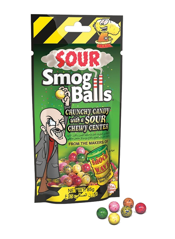 Shock Wave Sour Smog Balls, 85g