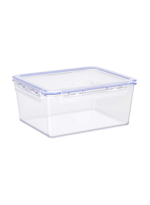 Cosmoplast Lock2Go Plastic Food Storage, 1200ml, Clear