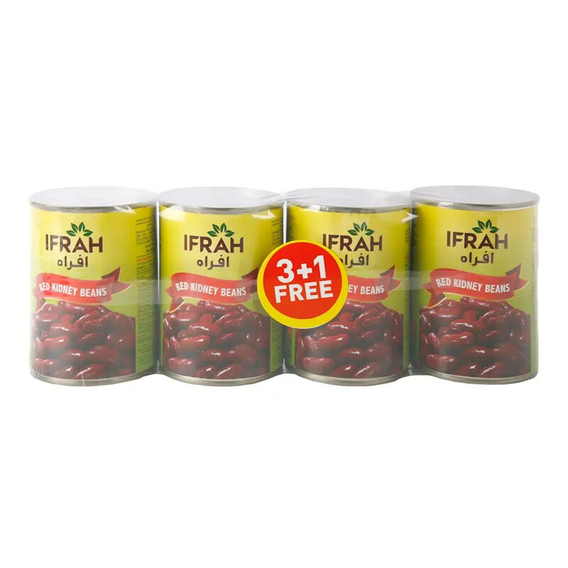 

Ifrah Red Kidney Beans - 4 x 400 g
