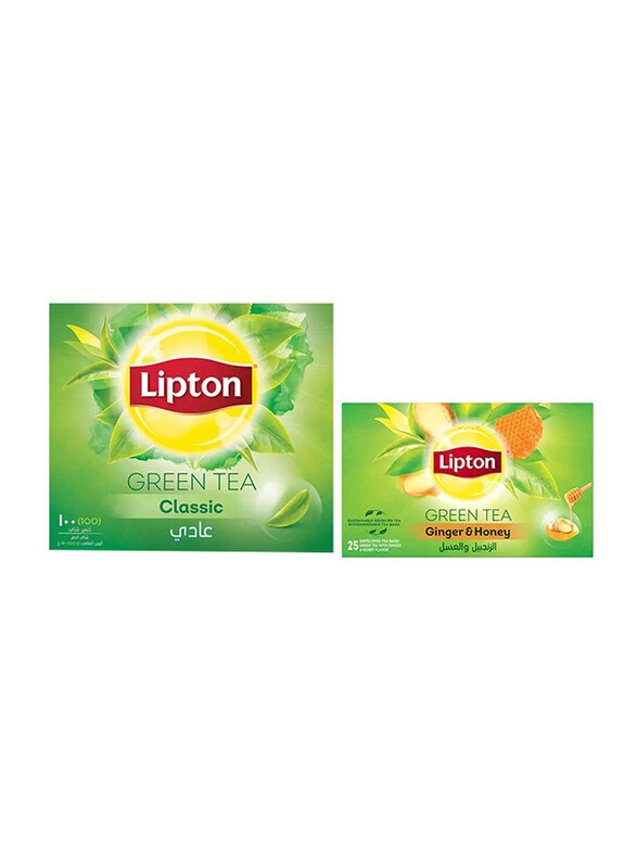 

Lipton 100's CLASSIC+25'sGINGER HONEY