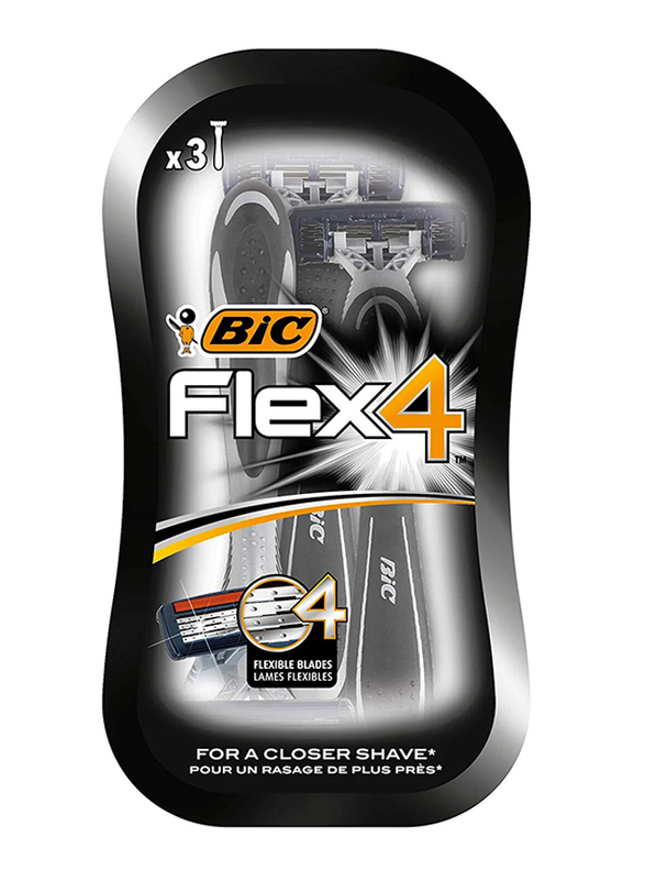 

BIC Flex 4 Comfort Razors, 3 Pieces