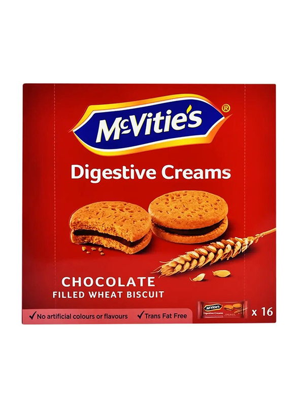 Mcvities Digestive Creams Chocolate Filled Wheat Biscuit - 16 x 40g