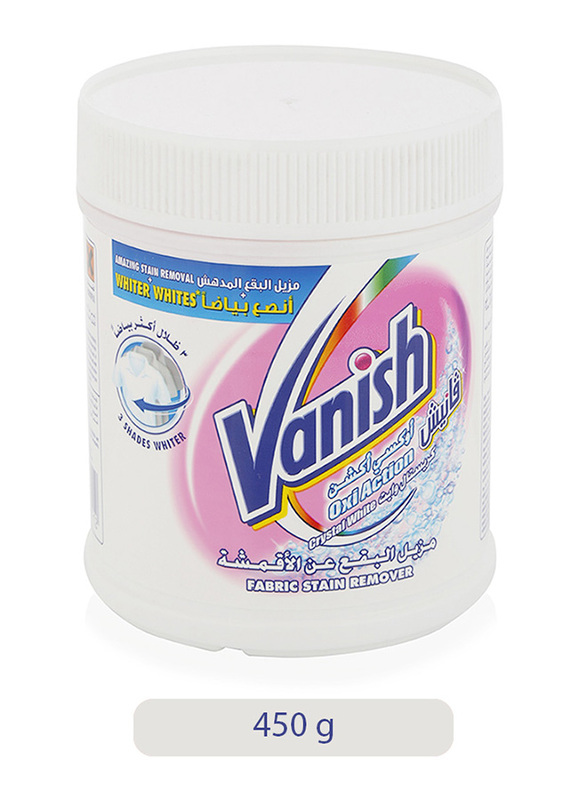 Vanish Oxi Action Crystal White Powder Stain Remover, 450g