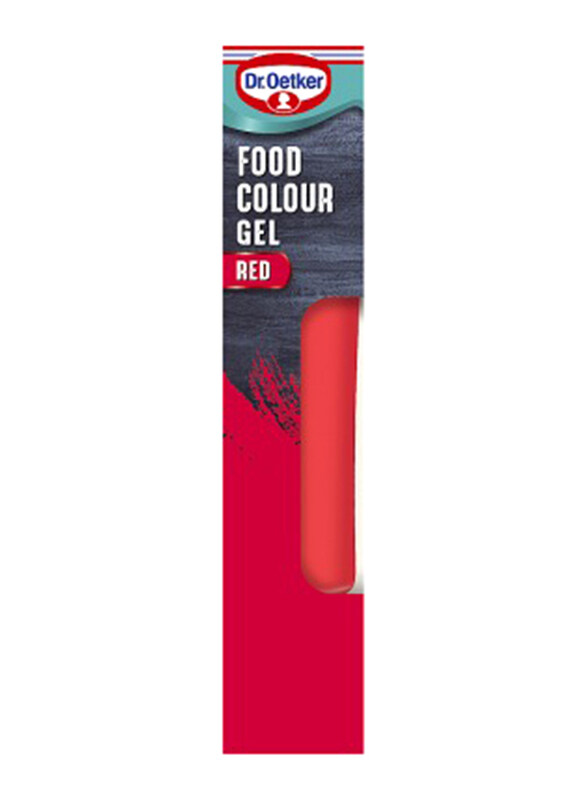 

Dr. Oetker Bright Red Gel Food Color, 10g