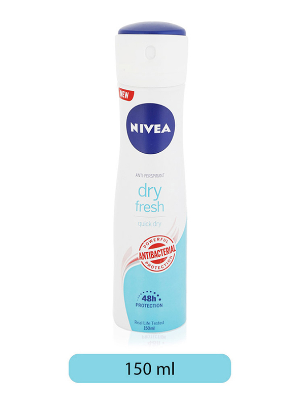 Nivea Dry Fresh Anti-Perspirant Spray for Women for Women, 150ml