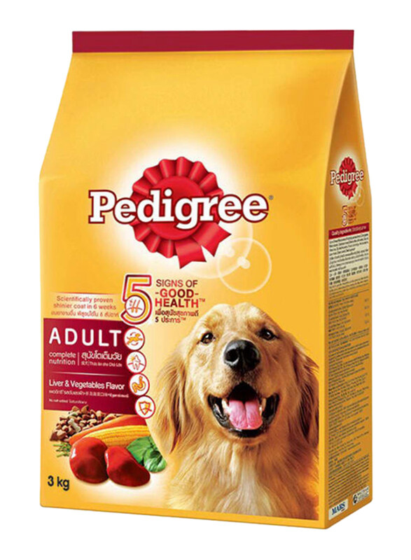 

Pedigree Liver & Vegetables Dry Dog Food, 200 grams