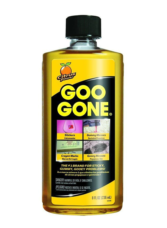 Goo Gone 8oz Paint Glue Remover, Yellow