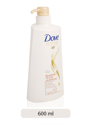 Dove Nourishing Oil Shampoo for All Hair Types, 600ml