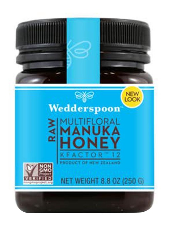 Wedderspoon Raw Multifloral Manuka Honey, 250g
