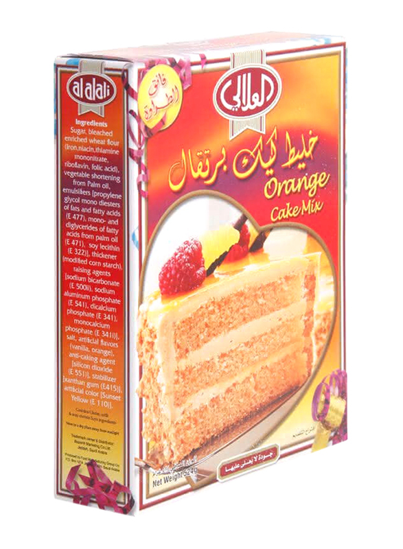 Al Alali Cake Mix Orange Ultra Moist, 500g