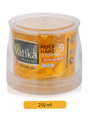 Dabur Vatika Extra Strong Hold Gel for All Hair Types, 250ml