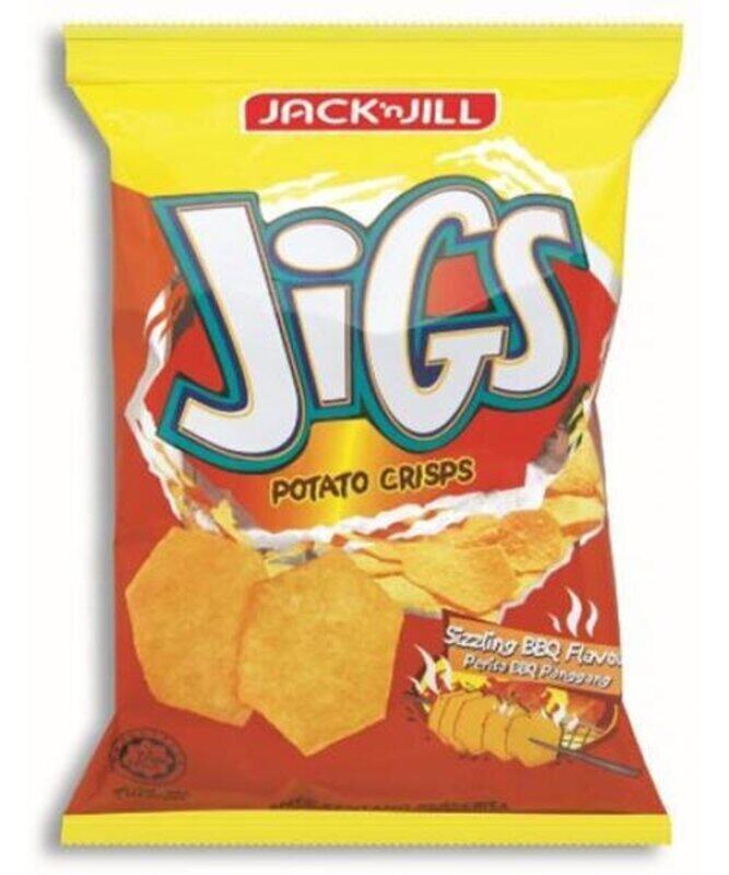 

Jack & Jill Jigs Potato Sizzling BBQ, 65g