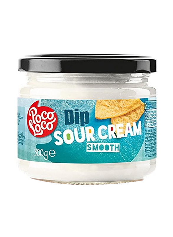 Poco Loco Sour Cream Smooth, 300g