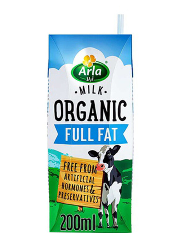 

Arla Organic Milk Full Fat Multipack - 12 x 200 ml