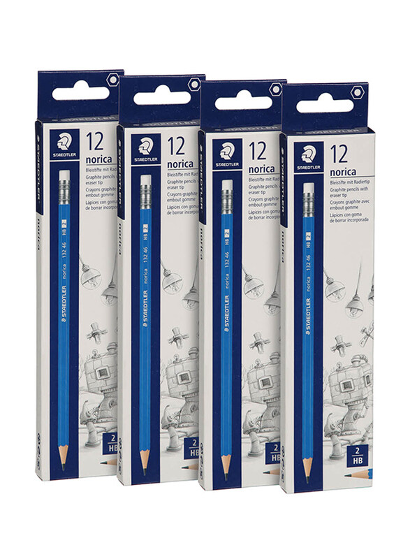 

Staedtler StaEDT Perfumeler Norica Pencil, 4 Packs, Blue