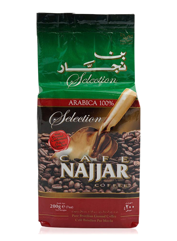 Najjar Cafe with Ground Cardamom Coffee, 200g