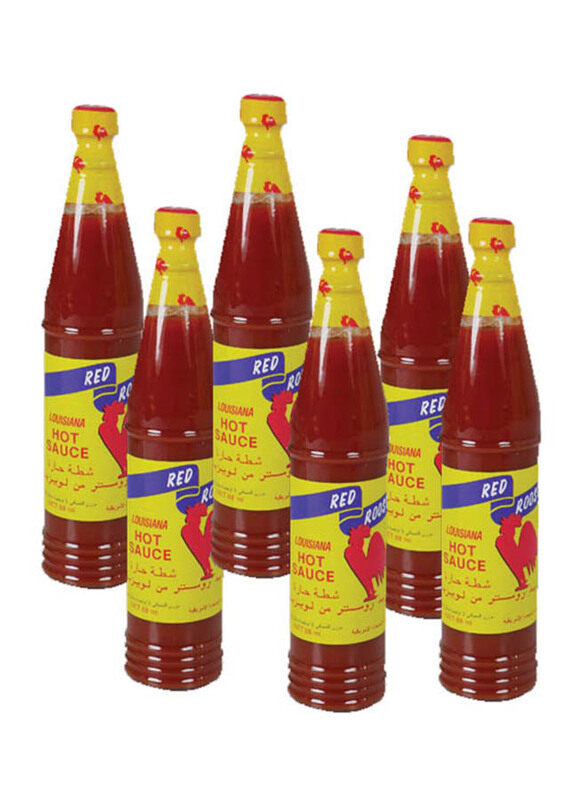 

Red Rooster Hot Sauce, 6 Bottles x 88ml