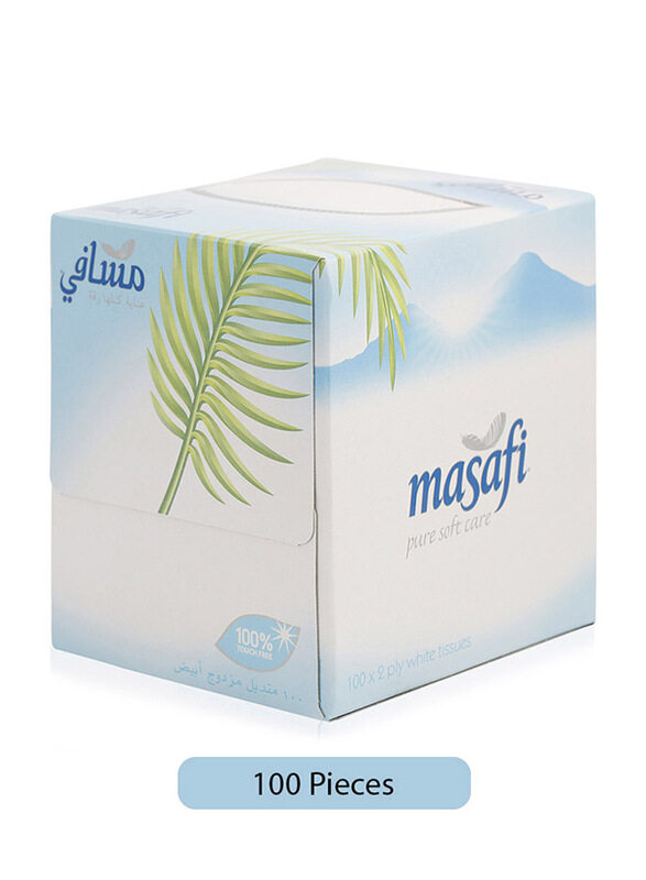 

Masafi Pure Soft Care Tissues - 100 Pieces