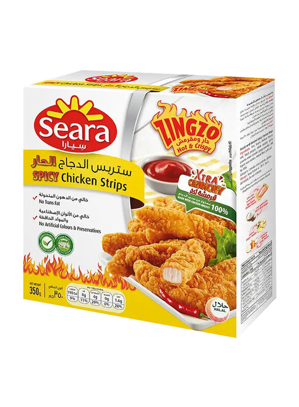 

Seara Spicy Chicken Strips Zingzo, 350g