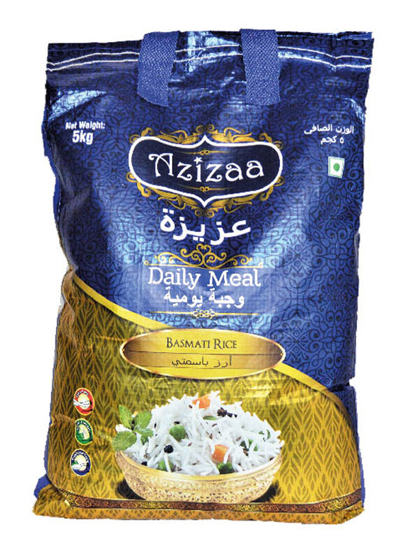 

Azizaa Daily Meal Basmati Rice, 1 Piece x 5 Kg