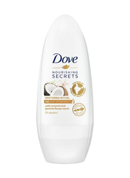 Dove Antiperspirant Roll-On Coconut And Jasmine, 50ml