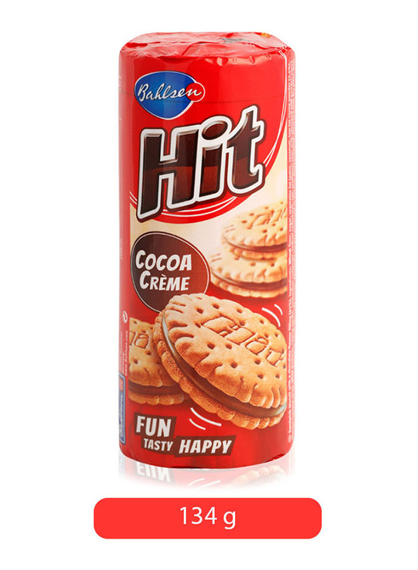 Bahlsen Hit Cocoa Creme Chocolate Biscuits, 134g