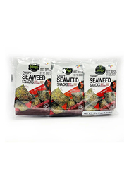 Bibigo Snack Gim, Seasoned Seaweed (Buldak) - 3 x 5g