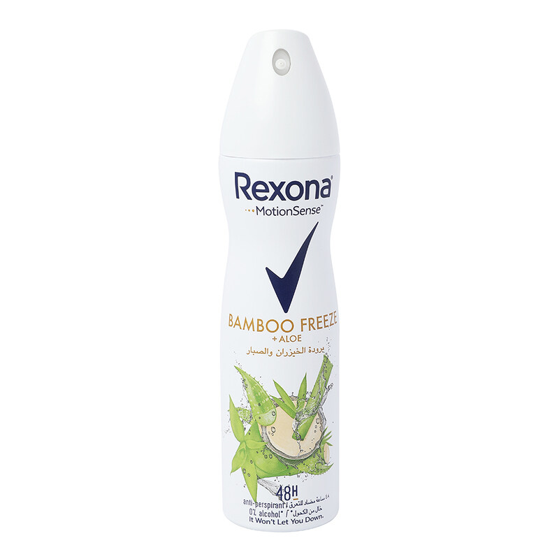 

Rexona Motionsense Bamboo Freeze And Aloe Antiperspirant Deodorant, 150ml