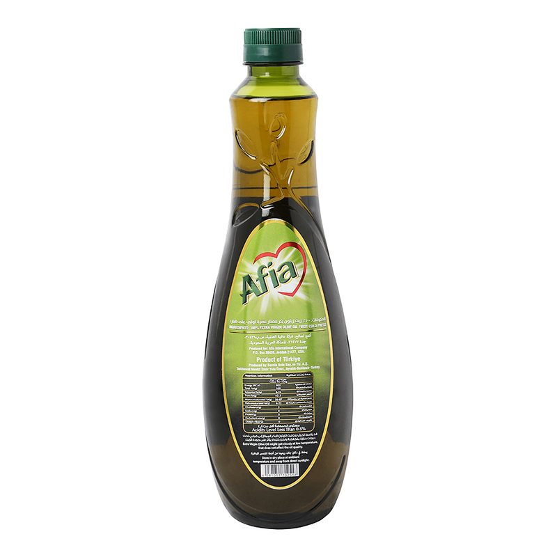 Afia Extra Virgin Olive Oil, 1 Liter