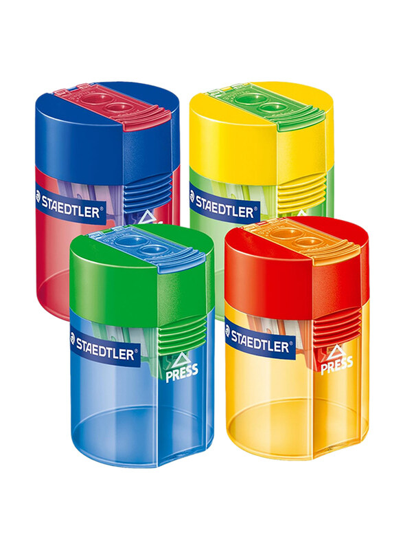 

Staedtler StaEDT Perfumeler Single Hole Tub Sharpener, Assorted Colour