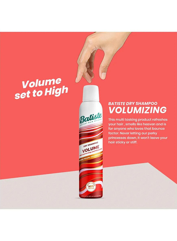 Batiste Volume Dry Shampoo, 200ml