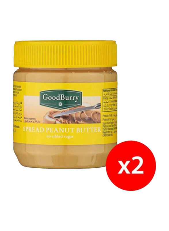 

Goodburry Peanut Butter, 2 Pieces x 340g