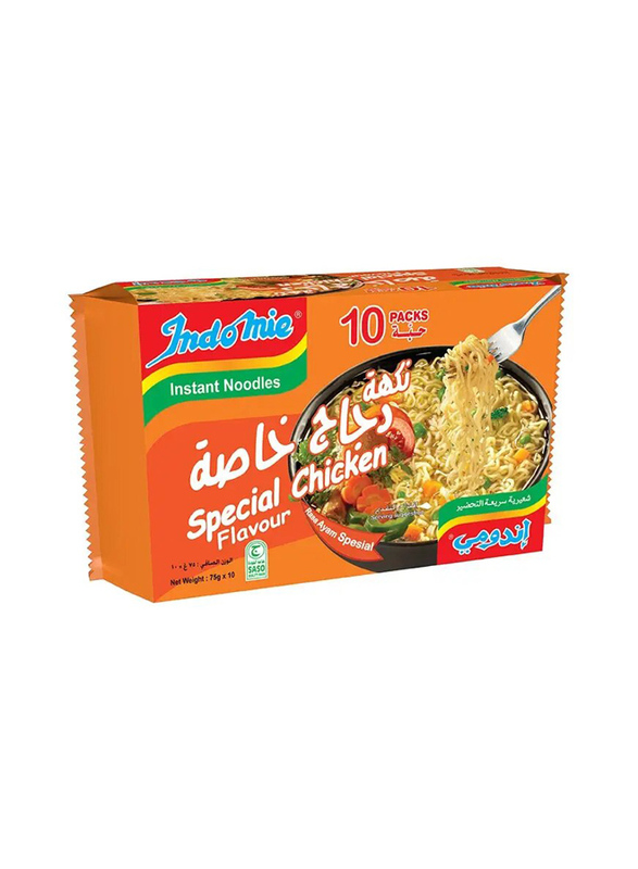Indomie Instant Special Chicken Noodles - 75 g x 10 Pieces