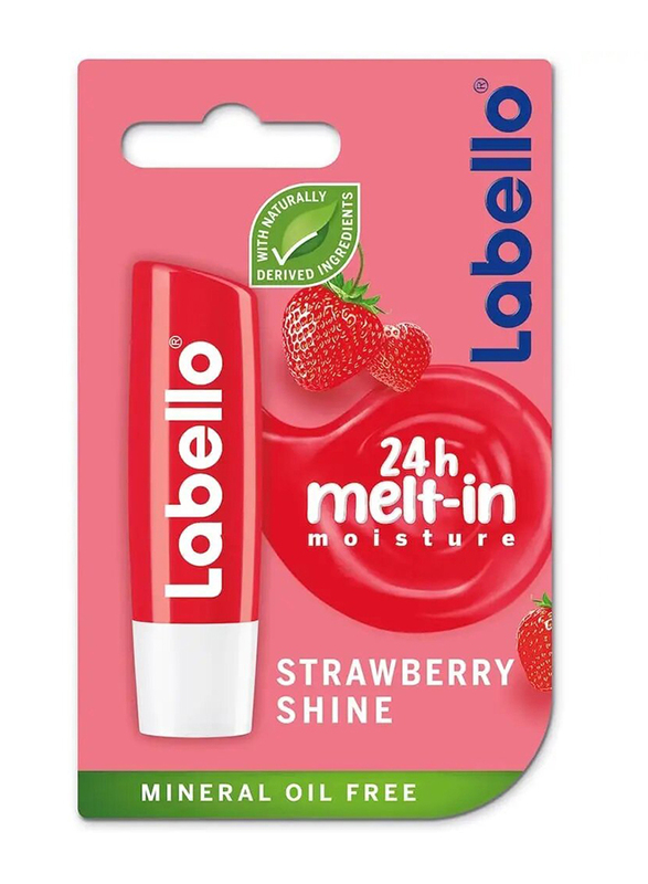 Labello Strawberry Kiss Lip Care - 4.8 g, Pack of 1