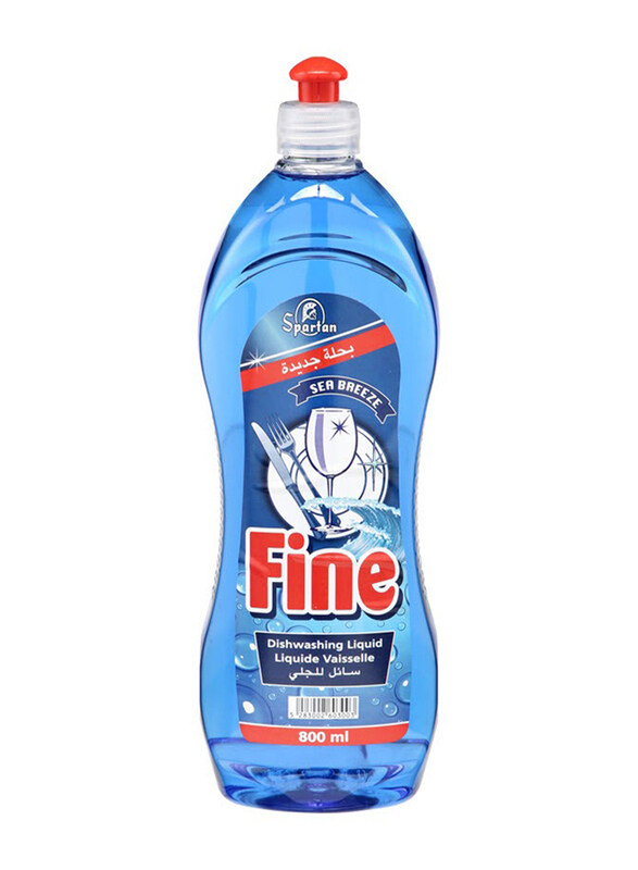 

Spartan Fine Sea Breeze Dishwashing Liquid, 800ml