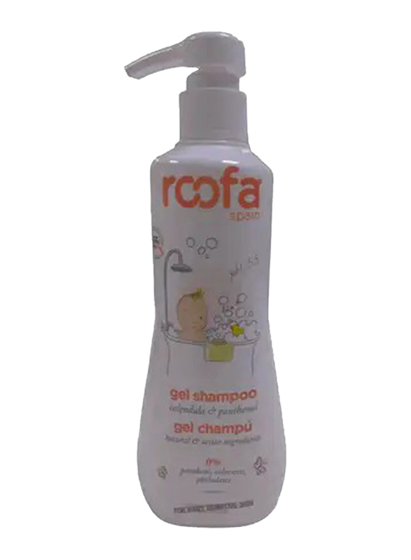 Roofa Gel Shampoo with Calendula & Panthenol, 500ml