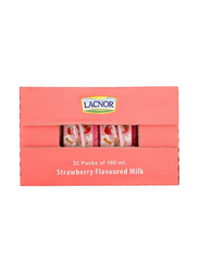 Lacnor Strawberry Milk - 32 x 180ml