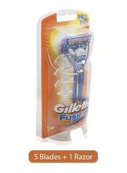 Gillette Fusion Razor for Men, Multi Color, 1 Piece